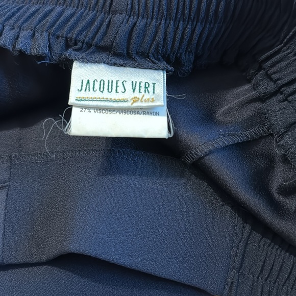 Navy pull on skirt Jacques Vert - Picture 4 of 4